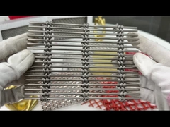 SHUOLONG Interior Stainless Steel Woven Mesh Cladding Panels Anti Collision