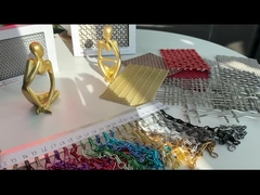 ODM 2mm Metal Chain Door Fly Screen Chain Curtain For Architectural Drapery