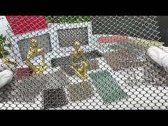 20m Feet Aluminum Alloy Metal Coil Drapery 10.7mm Thick Anodized Oxidation