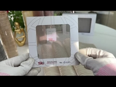 0.3mm Thick 120m Glass Laminated Interior Wire Mesh SGS Plain Woven