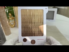 Eco Silver Stainless Steel Interior Wire Mesh Screen 0.6mm 0% Opening Area