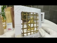 3×6m SGS Lock Crimp Wire Mesh Square Stainless Steel Woven Metal Mesh