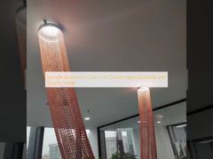 Sample Aluminum Chain Link Curtain High Durability and Easy to Install