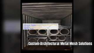 Custom Architectural Metal Mesh for Modern Building Facades