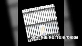 Custom Architectural Metal Mesh for Facades and Interiors