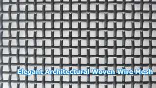Modern Architectural Woven Wire Mesh for Elegant Interiors XY-1593