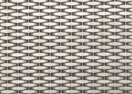 Metal Decorative Woven Wire Mesh Panels 31.5m Max Width Non Rusting