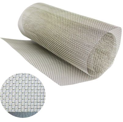 High Strength Woven Steel Panels 0.5m-2.5m Width Knurling Edge Treatment