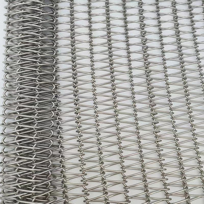 Customized Color Steel Spiral Wire Mesh Length 1m-50m For Decorative