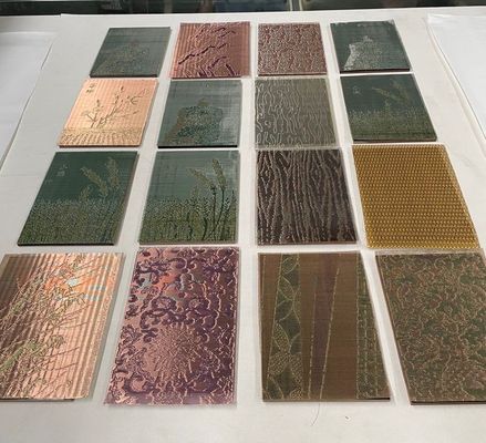 Light Weight High Flexibility Flexible Metal Mesh Fabric For Customized Fireproof Wallpaper