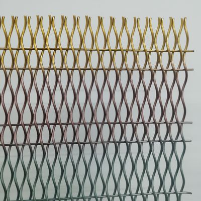 Versatile Stylish Decorative Woven Wire Mesh Width 0.6m-2.4m