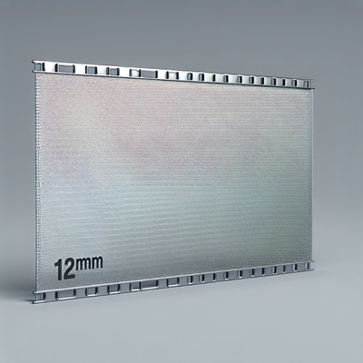 12mm Aluminum Alloy Architectural Mesh Curtain for Building Facades