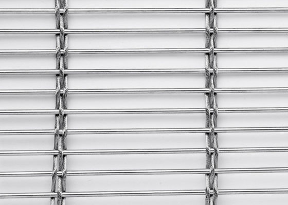 OEM 6m 316 Stainless Steel Architectural Mesh Solar Management Cladding