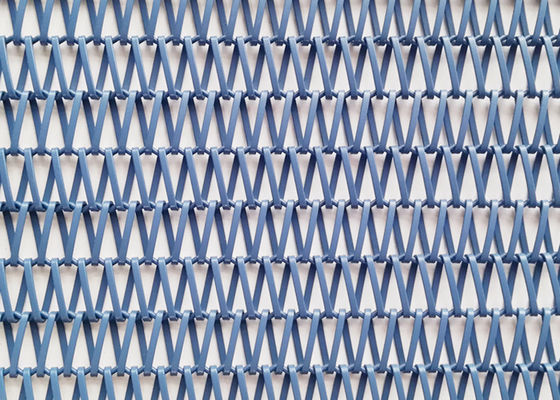 5m Low Carbon Steel Spiral Wire Mesh Conveyor Belt Painted Finished