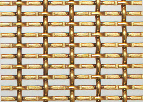 SHUOLONG 3.2mm Architectural Metal Screens Decorative Ceiling Mesh Antishock