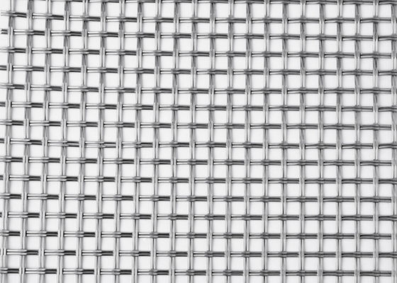 ISO9000 Double Wire 316 Stainless Steel Wire Mesh Panels Column Surface