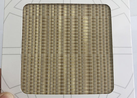 OEM 100m Gold Copper Wire Mesh Screen UV REsistant