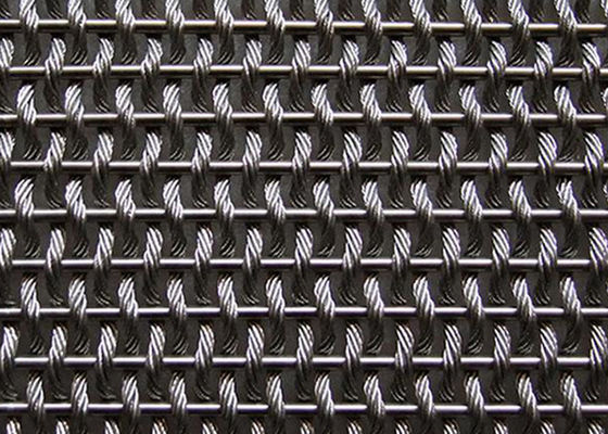 20ft Architectural Decorative Flexible Metal Netting Interior Wall Cladding