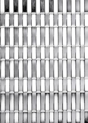 Interior Wall Cladding Architectural Woven Metal Mesh 3.6mm ISO9000 Certified