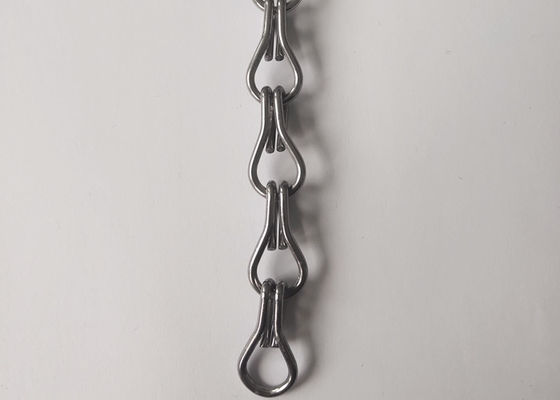 Anodised Aluminum Architectural Decorative Fly Screen 24mm Hook non rusting