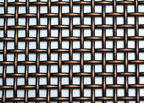 Square Hole Protective 30mx1m Wire Mesh Grilles For Decoration