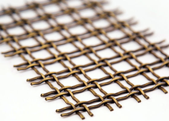 3.3mm Decorative Wire Mesh Grilles Stainless Steel Metal Mesh For Partitions