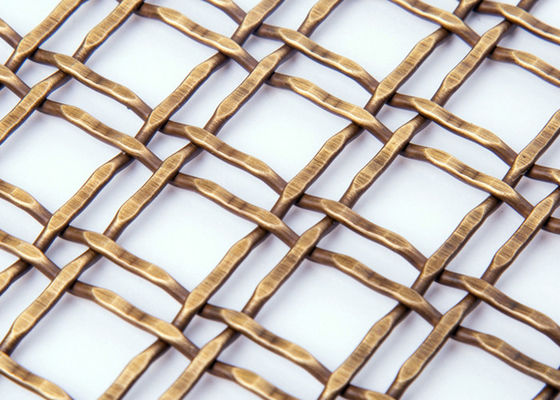 3.3mm Decorative Wire Mesh Grilles Stainless Steel Metal Mesh For Partitions