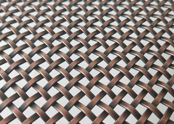 1mm-5mm Warp Diameter Decorative Wire Mesh Versatile Customizable