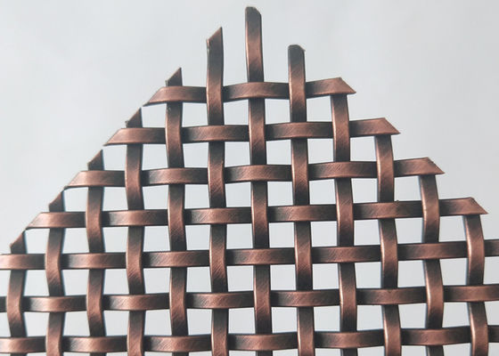 1mm-5mm Warp Diameter Decorative Wire Mesh Versatile Customizable