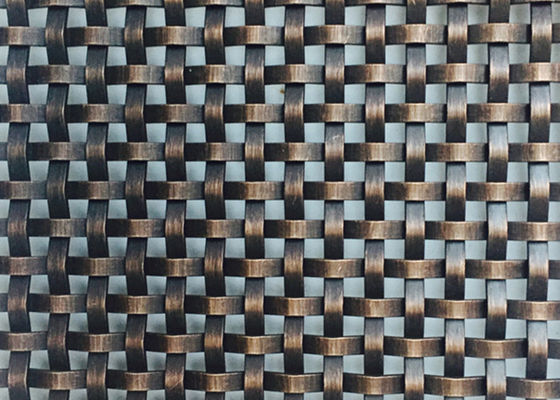 Polished Stainless Steel Panels Decorative Wire Mesh Grilles 0.5-2mm Thickness Silver Color