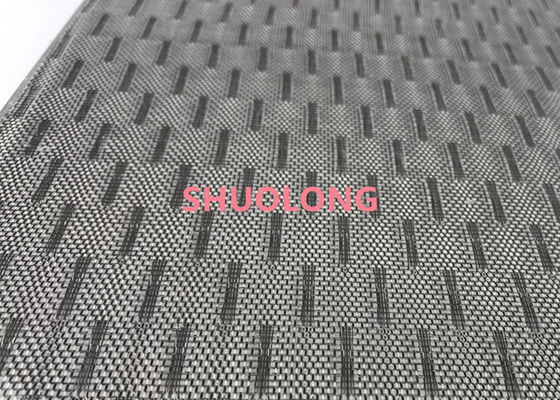 Stainless Steel Woven Laminated Glass Metal Mesh With Wire Mesh Inter Layer