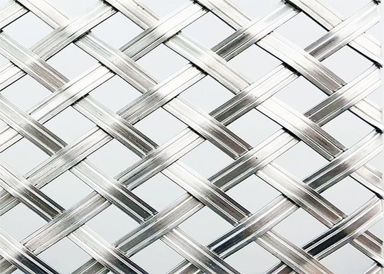 Polishing Plain Weave Stainless Steel Architectural Mesh Length 30m