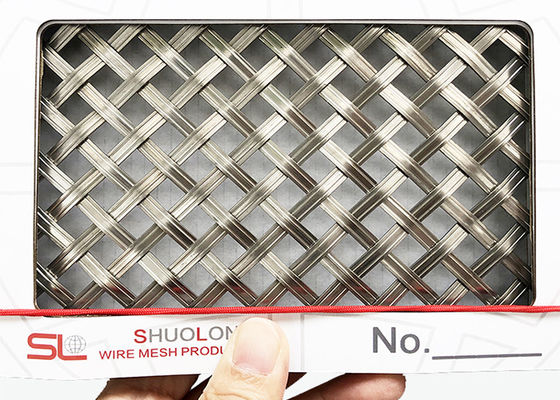 Plain Weave Architectural Wire Mesh Panels 0.8mm Diameter