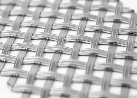 0.5m-2.0m Width Architectural Mesh 1.2mm-5.0mm Opening Size