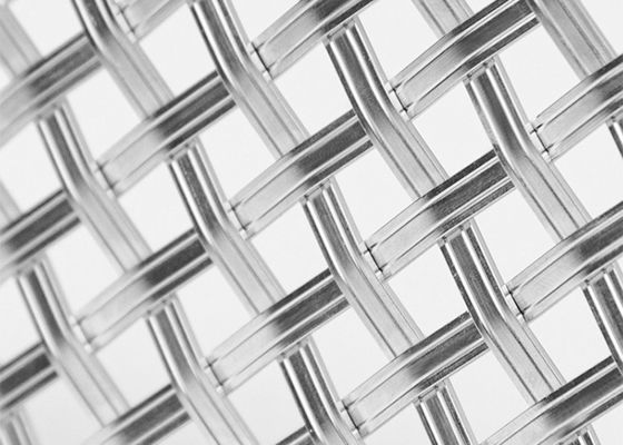 0.5m-2.0m Width Architectural Mesh 1.2mm-5.0mm Opening Size