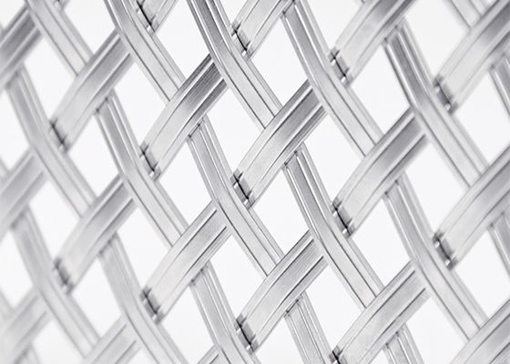 0.5m-2.0m Width Architectural Mesh 1.2mm-5.0mm Opening Size