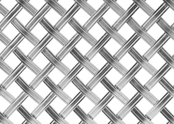 Painting 30m X 0.5m Stainless Steel Architectural Mesh Wooden Box / Carton Packing