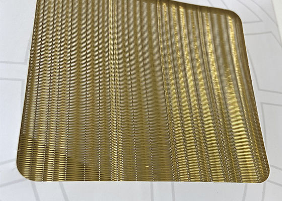 Customized Color Polishing Glass Laminated Wire Mesh Packaging In Carton