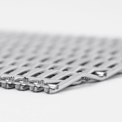 Stainless 30m-100m Decorative Steel Mesh Polishing Surface Treatment