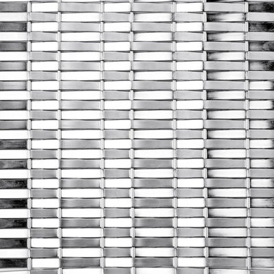 Stainless 30m-100m Decorative Steel Mesh Polishing Surface Treatment