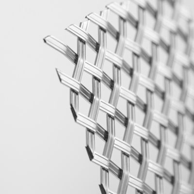 Plain Stainless Steel 2mm Interior Wire Mesh Color Options Available Packed On Pallets