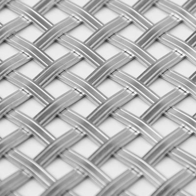 Plain Stainless Steel 2mm Interior Wire Mesh Color Options Available Packed On Pallets