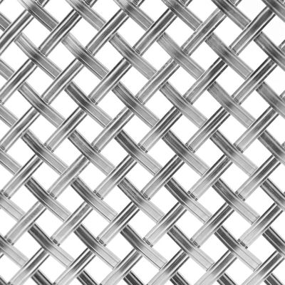 Plain Stainless Steel 2mm Interior Wire Mesh Color Options Available Packed On Pallets