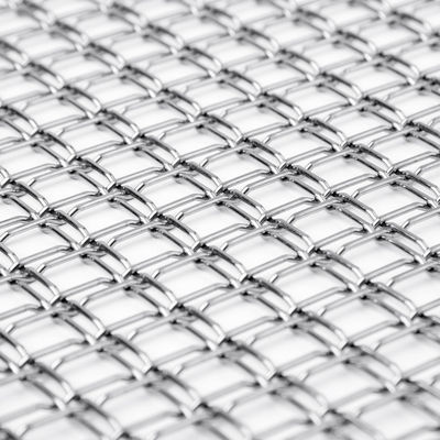Square Anodizing Decorative Stainless Steel Mesh Wire Weaving