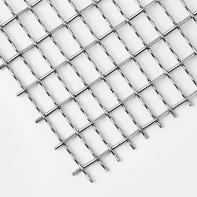 Square Hole Customized Architectural Metal Mesh Powder Coating