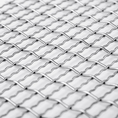 Square Hole Customized Architectural Metal Mesh Powder Coating