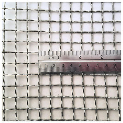 Weather Resistant Lock Crimp Wire Mesh Pvc Coating