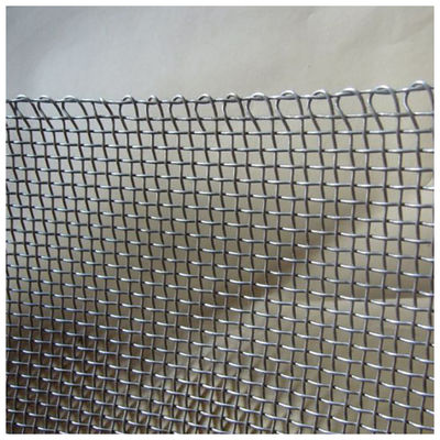 Weather Resistant Lock Crimp Wire Mesh Pvc Coating