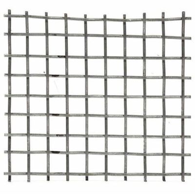 Rectangle Steel Anticorrosion Woven Wire Mesh Panels Polishing Surface Treatment