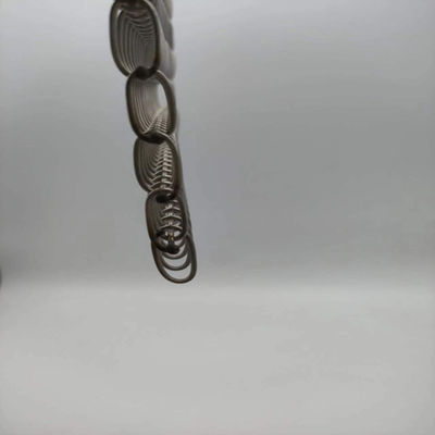Anticorrosion Stainless Steel Spiral Wire Mesh For Room Divider Curtain